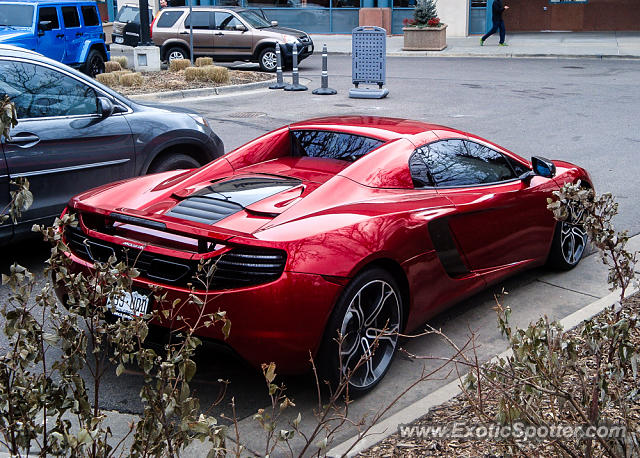 Mclaren MP4-12C spotted in Cherry Creek, Colorado