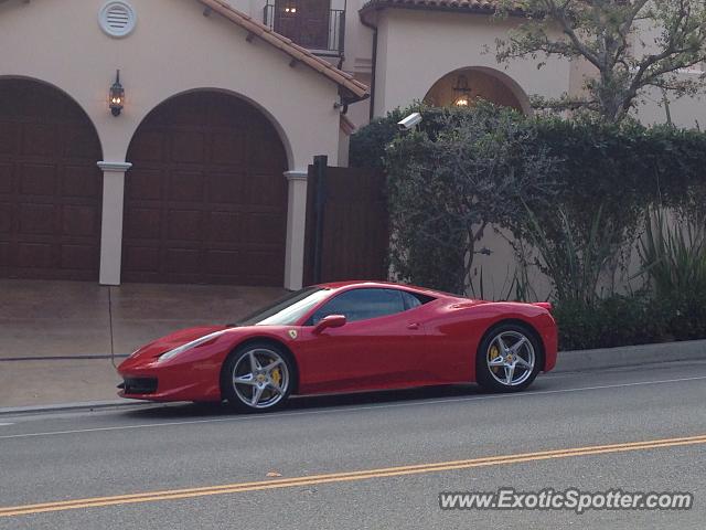 Ferrari 458 Italia spotted in Beverly Hills, California