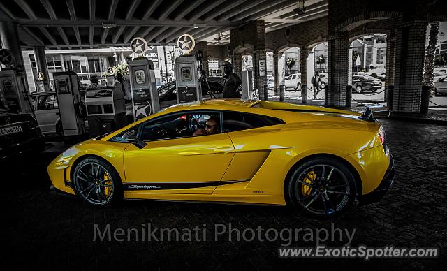 Lamborghini Gallardo spotted in Cape Town, South Africa