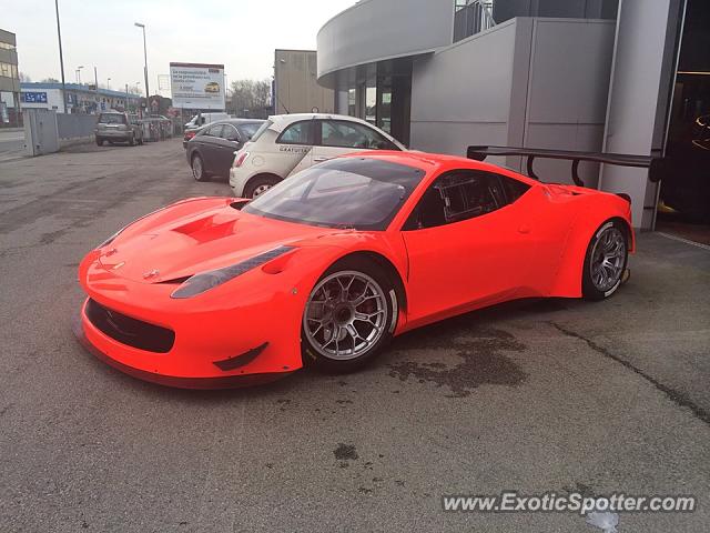 Ferrari 458 Italia spotted in Padova, Italy