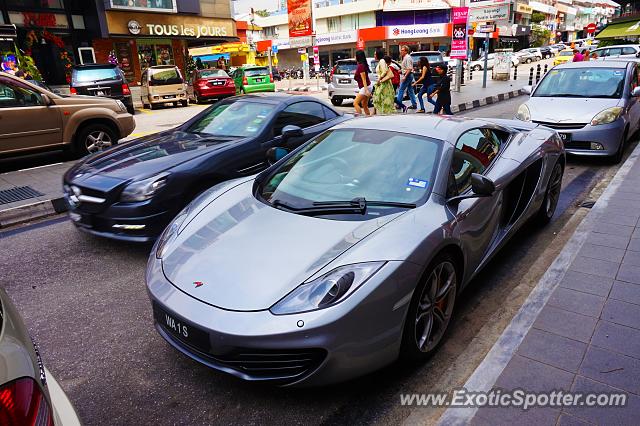 Mclaren MP4-12C spotted in Kuala Lumpur, Malaysia