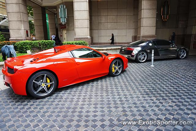 Ferrari 458 Italia spotted in Kuala Lumpur, Malaysia