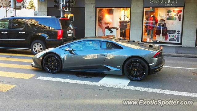 Lamborghini Huracan spotted in Zurich, Switzerland