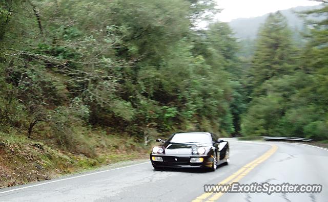 Ferrari Testarossa spotted in Woodside, California