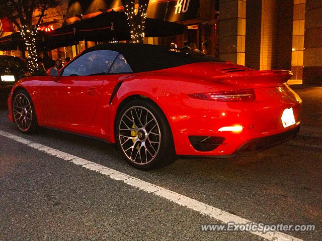 Porsche 911 Turbo spotted in Bethesda, Maryland