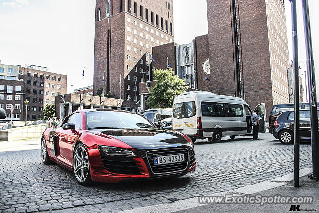 Audi R8 spotted in Oslo, Norway