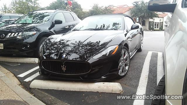 Maserati GranTurismo spotted in Dallas, Texas