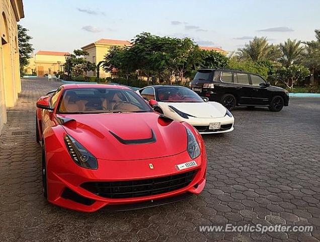 Ferrari F12 spotted in Doha, Qatar