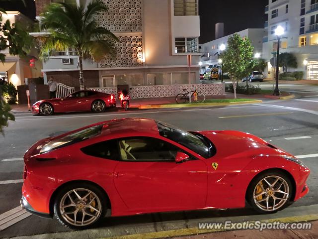 Ferrari F12 spotted in Miami, Florida