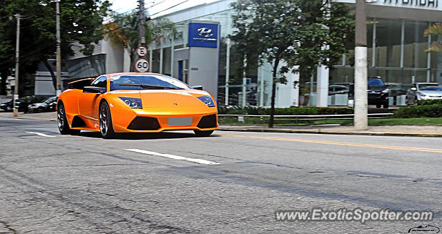 Lamborghini Murcielago spotted in São Paulo, Brazil