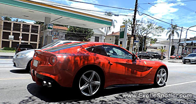 Ferrari F12 spotted in São Paulo, Brazil