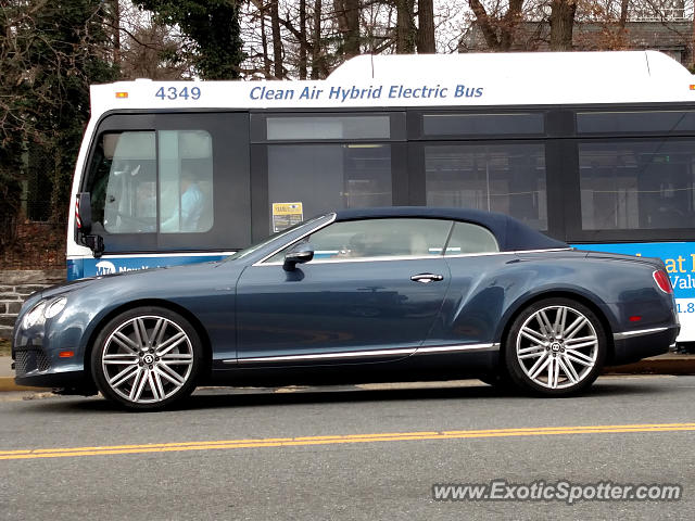 Bentley Continental spotted in Bronx, New York