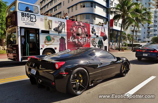 Ferrari 458 Italia spotted in Miami, Florida