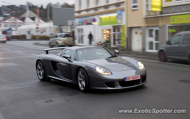 Porsche Carrera GT spotted in Wuppertal, Germany