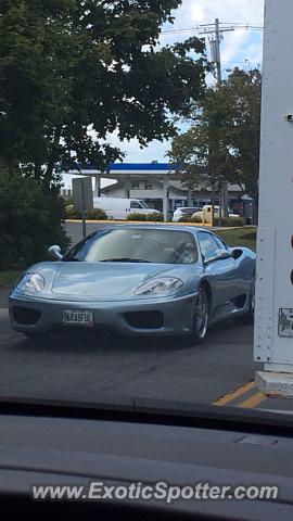 Ferrari 360 Modena spotted in Scarborough, Maine