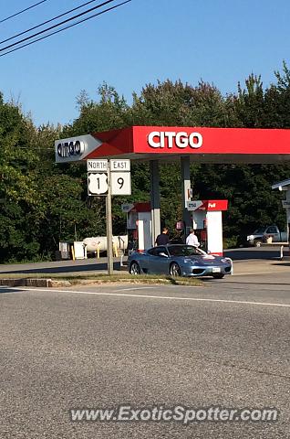 Ferrari 360 Modena spotted in Scarborough, Maine