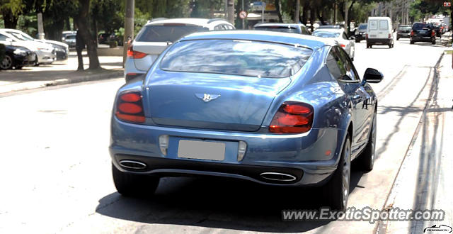 Bentley Continental spotted in São Paulo, Brazil