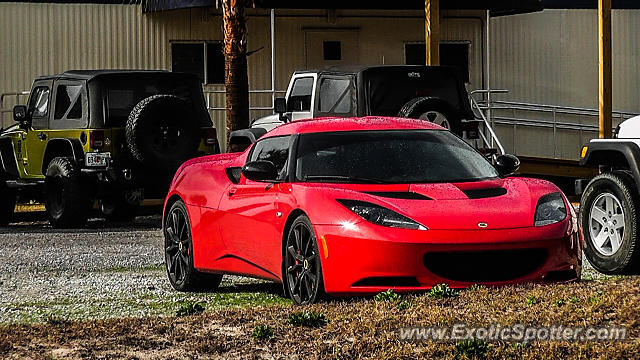 Lotus Evora spotted in Destin, Florida