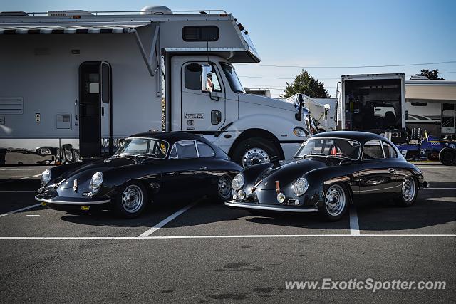 Porsche 356 spotted in Watkins Glen, New York