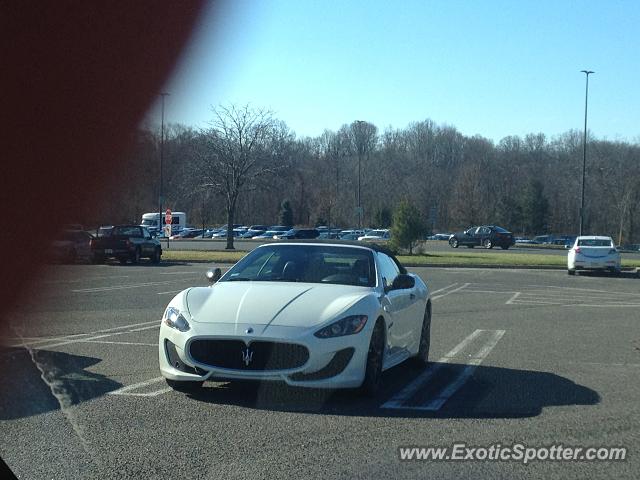 Maserati GranCabrio spotted in Freehold, New Jersey