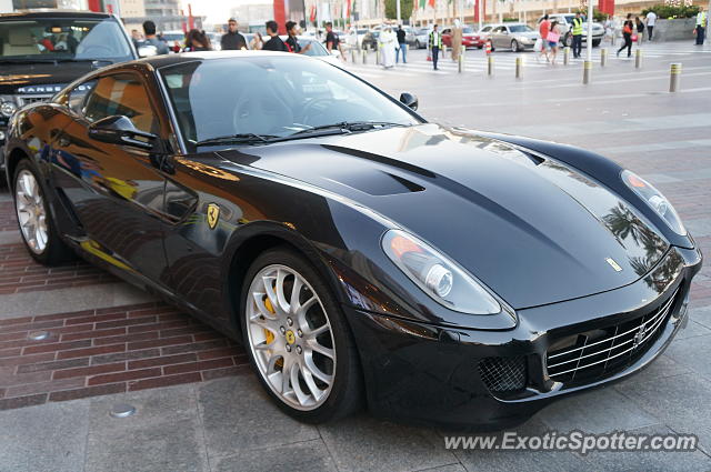 Ferrari 599GTB spotted in Dubai, United Arab Emirates