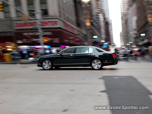 Bentley Flying Spur spotted in Manhattan, New York