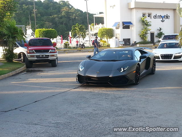 Lamborghini Aventador spotted in Amador, Panama