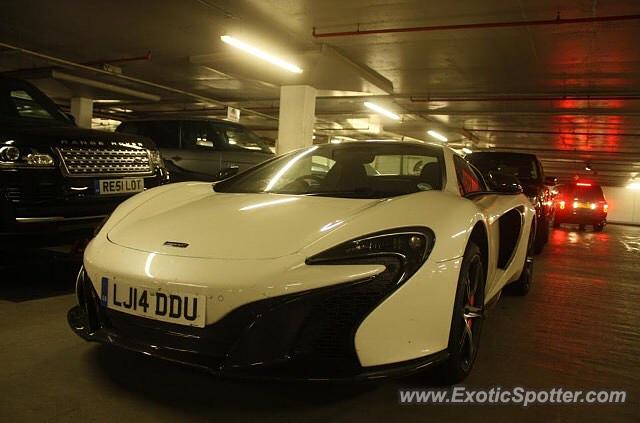 Mclaren 650S spotted in London, United Kingdom