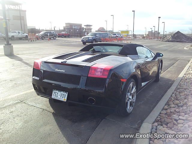 Lamborghini Gallardo spotted in Lone Tree, Colorado