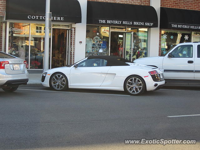 Audi R8 spotted in Beverly Hills, California