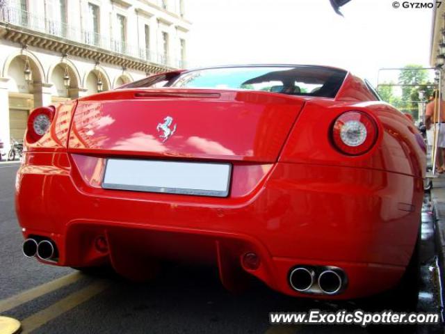 Ferrari 599GTB spotted in Paris, France