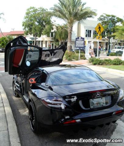 Mercedes SLR spotted in Sarasota, Florida