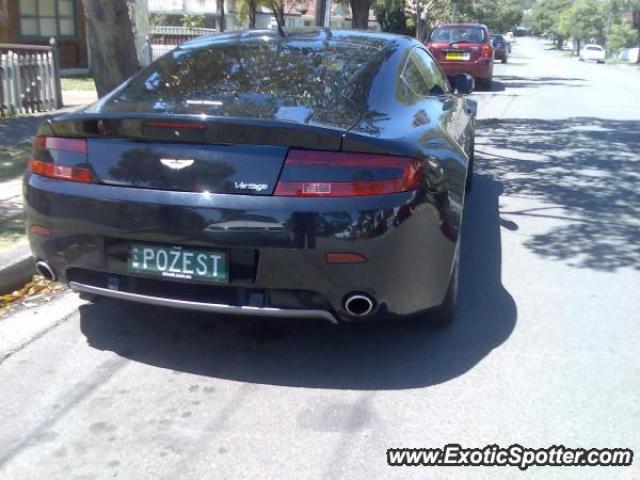 Aston Martin Vantage spotted in Sydney, Australia