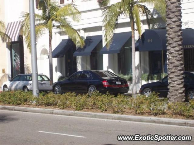 Mercedes Maybach spotted in Beverly Hills, California