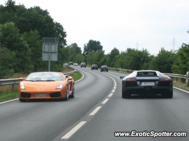 Lamborghini Murcielago spotted in Hamburg, Germany