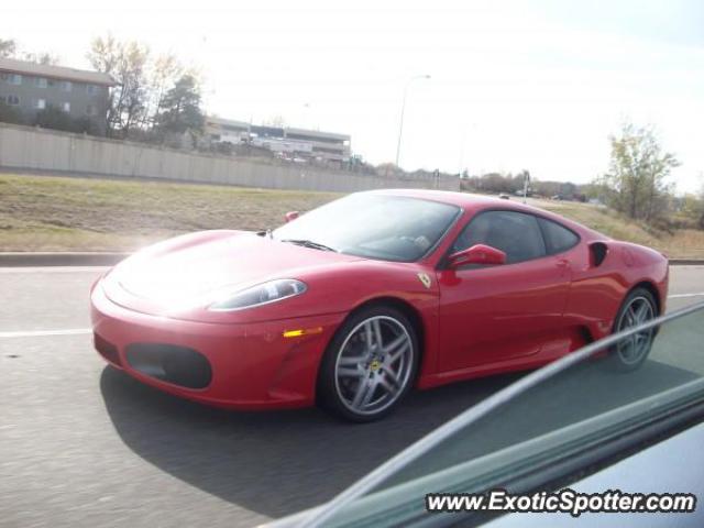 Ferrari F430 spotted in Minneapolis, Minnesota