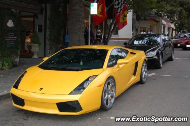 Lamborghini Gallardo spotted in Carmel, California