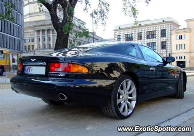 Aston Martin DB7 spotted in Warsaw, Poland