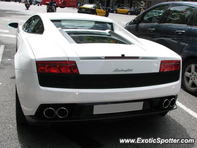 Lamborghini Gallardo spotted in Barcelona, Spain