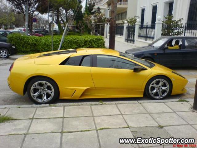 Lamborghini Murcielago spotted in Kastoria, Greece