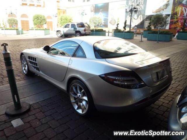 Mercedes SLR spotted in Las Vegas, Nevada