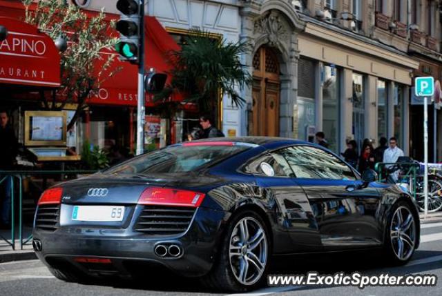 Audi R8 spotted in Lyon, France