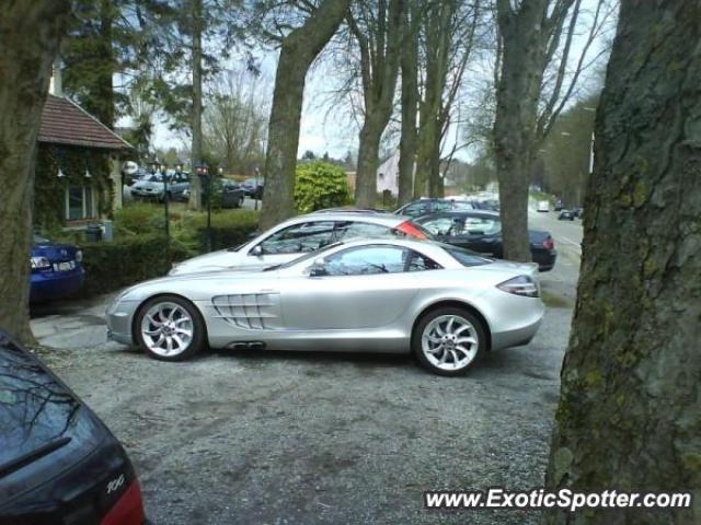 Mercedes SLR spotted in Waterloo, Belgium