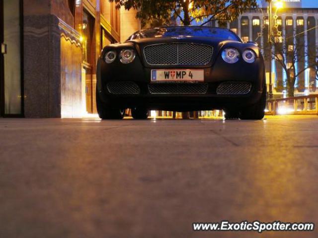 Bentley Continental spotted in Budapest, Hungary