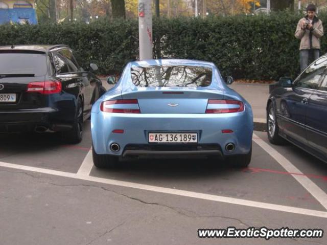 Aston Martin Vantage spotted in Zurich, Switzerland