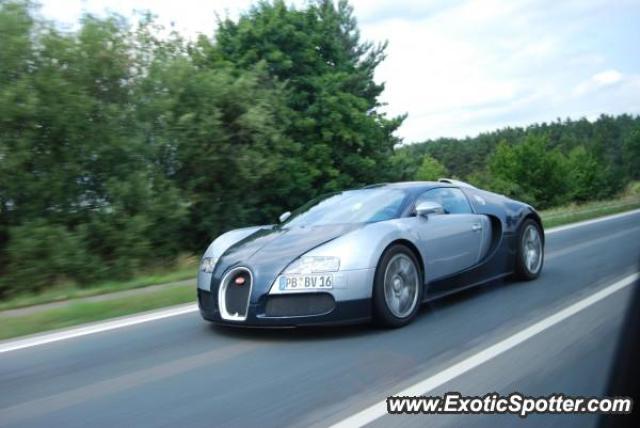 Bugatti Veyron spotted in Hamburg, Germany