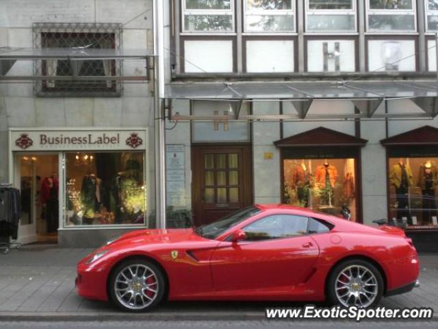 Ferrari 599GTB spotted in Hamburg, Germany