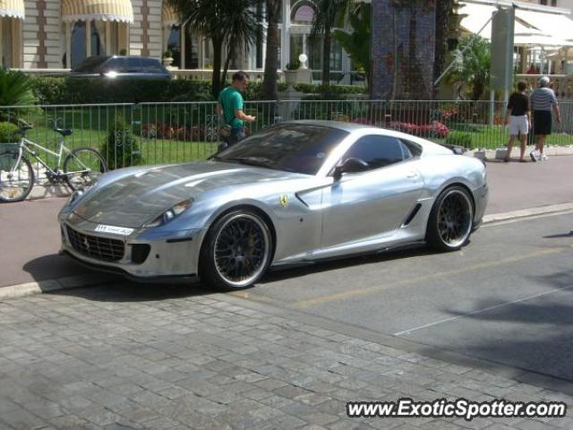 Ferrari 599GTB spotted in Cannes, France