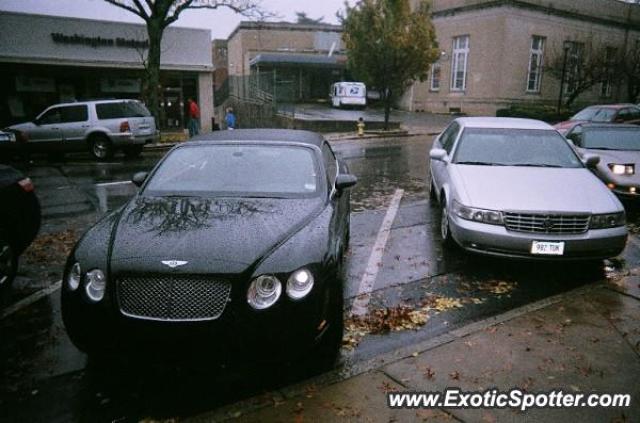 Bentley Continental spotted in Greenwich, United Kingdom