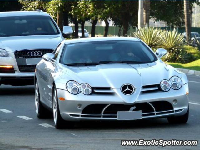 Mercedes SLR spotted in São Paulo, Brazil